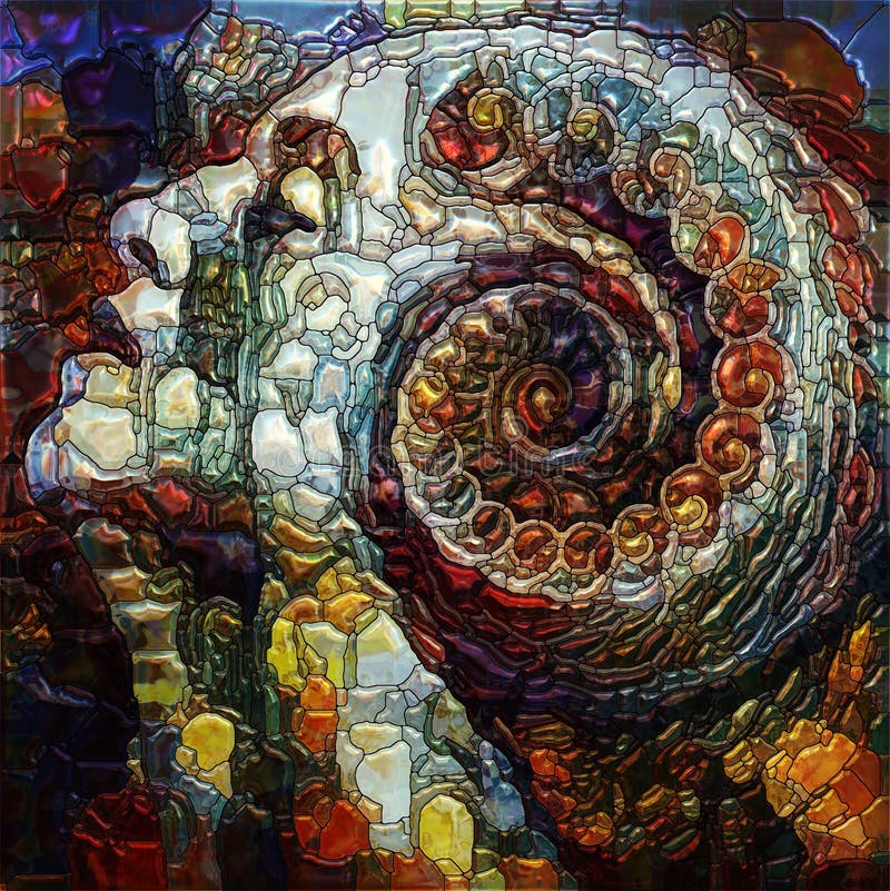 Innermost Thoughts royalty free illustration