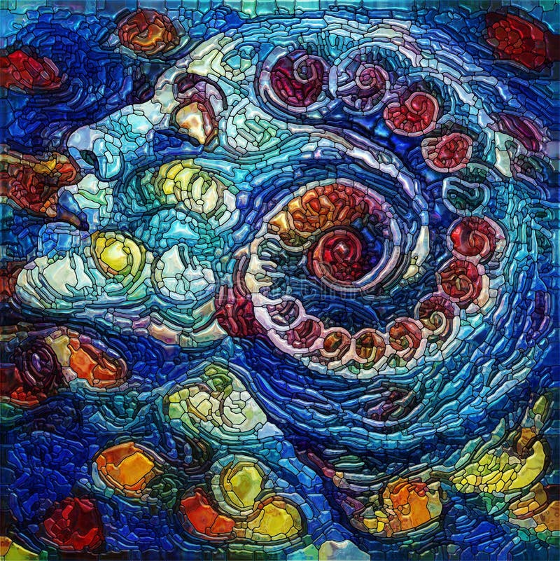 Innermost Thoughts stock illustration