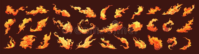 Innesco di vignette. fiamme sullo sfondo scuro che infiamma brillantemente la scintilla luminosa sfoca bruciare il vettore di racc illustrazione vettoriale