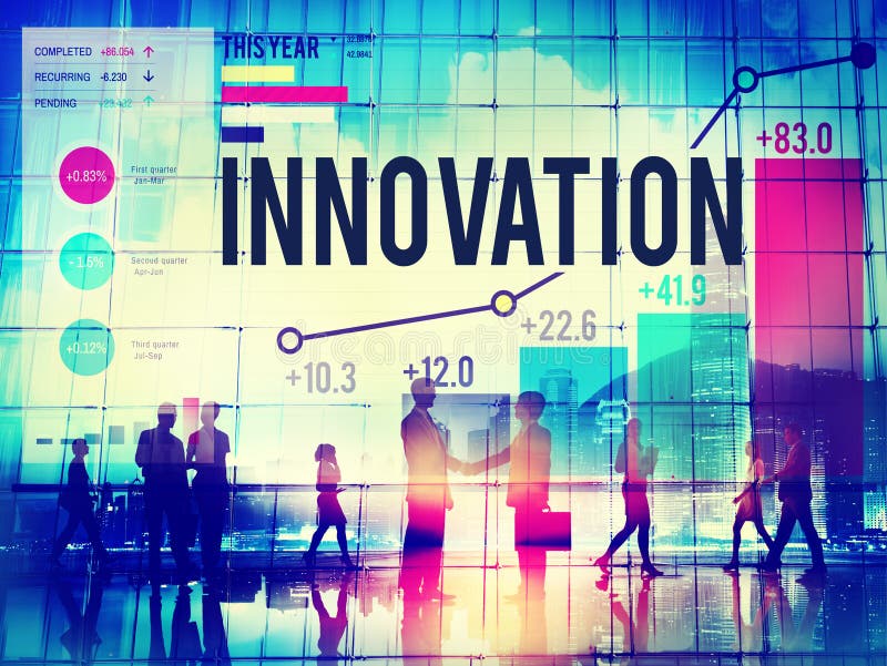 Innovation erneuern Inspirations-Erfindungs-Fantasie-Konzept