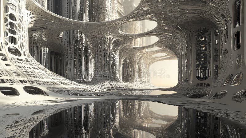 Innovation expanding biochip vector illustration