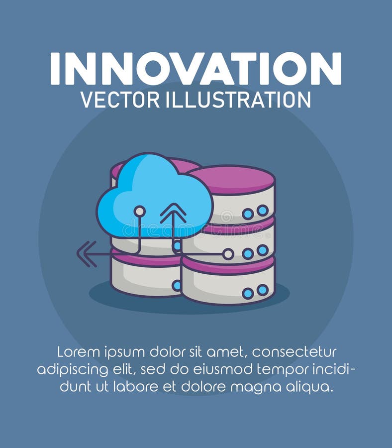 Innovation technology image vector illustration