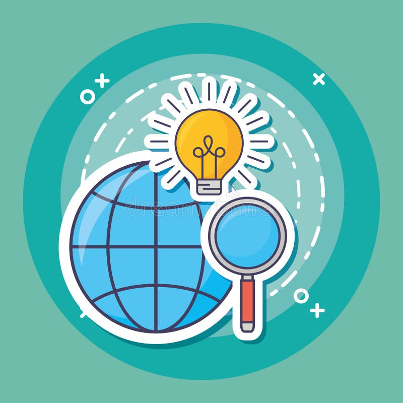 Innovation technology image stock illustration