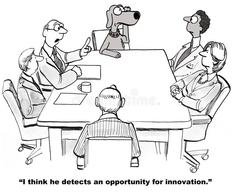 Innovations-Gelegenheit stock abbildung Innovations-Gelegenheit stock abbildung