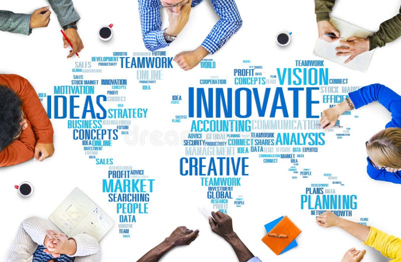 Innovations-Inspirations-Kreativitäts-Ideen-Fortschritt erneuern Concep lizenzfreie stockfotos