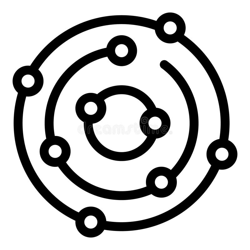 Innovative brainstorming icon outline vector. Collaborative ideas exploration vector illustration