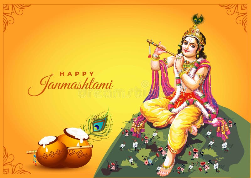 Innovative Illustration of Banner, Card Poster for Lord Krishna in Happy Janmashtami Festival of India ,Shri Krishna Janmashtami. Stock Vector - Illustration of janmashtami, flower: 193351056 Innovative Illustration of Banner, Card Poster for Lord Krishna in Happy Janmashtami Festival of India ,Shri Krishna Janmashtami. Stock Vector - Illustration of janmashtami, flower: 193351056