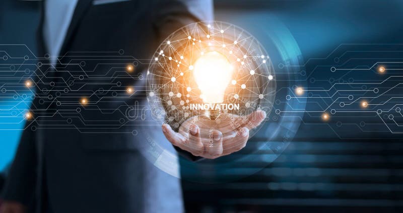 Innovazione della rete globale e concetto di tecnologia Innovazione della rete globale e concetto di tecnologia