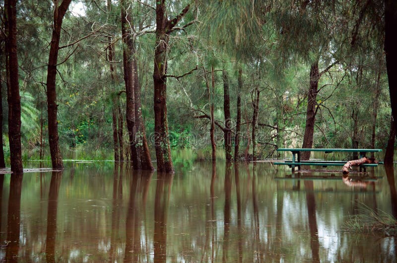 Inondation image libre de droits Inondation image libre de droits