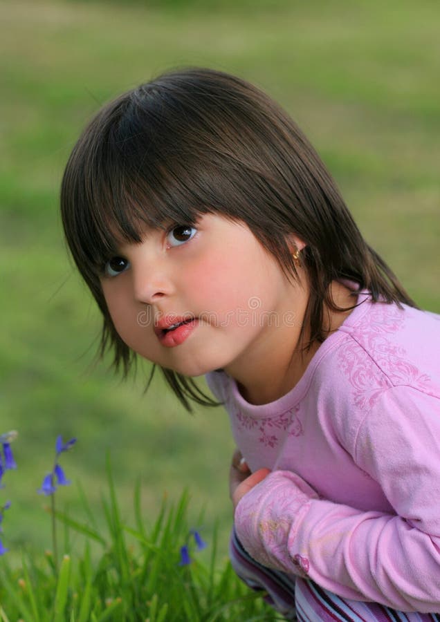 Inquisitive Little Girl