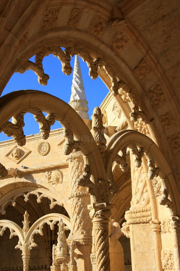 Jeronimos Monastery, Empire Square, Belem, Portugal. Jeronimos Monastery, Empire Square, Belem, Portugal.