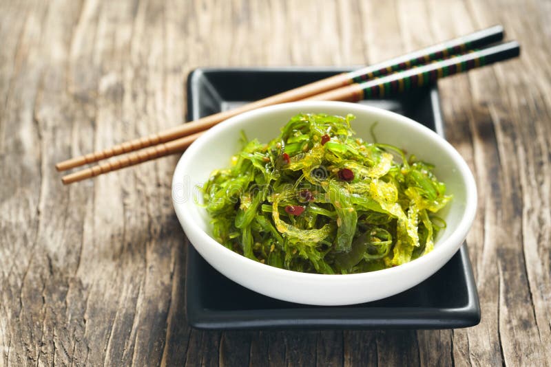 Insalata dell'alga immagini stock Insalata dell'alga immagini stock