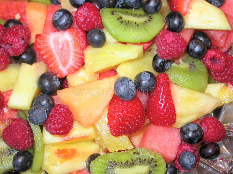 Insalata di frutta immagine stock