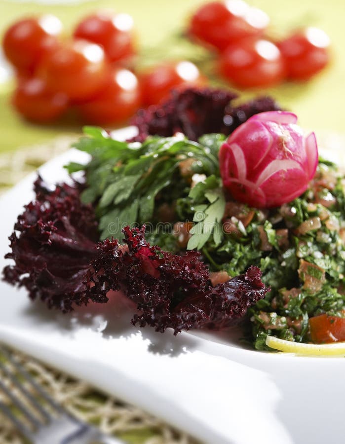 Insalata di Tabbouleh immagine stock