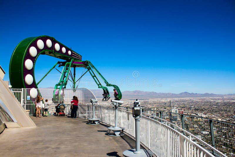 Insanity Ride on top of the Stratosphere, Las Vegas, NV.