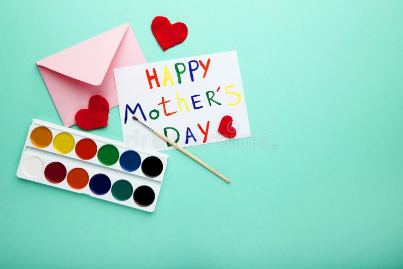 Inscription Happy Mothers Day royalty free stock photo Inscription Happy Mothers Day royalty free stock photo