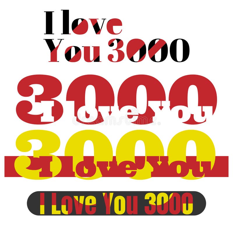 Download The Inscription I Love You 3000, For Shares In Social ...