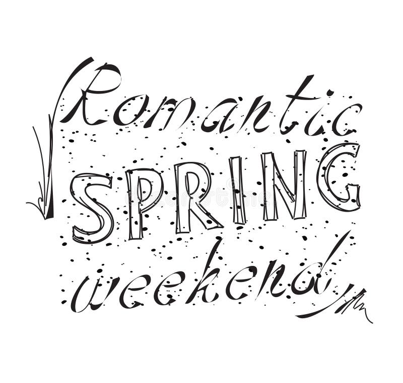 Spring weekend плакат. Spring weekend