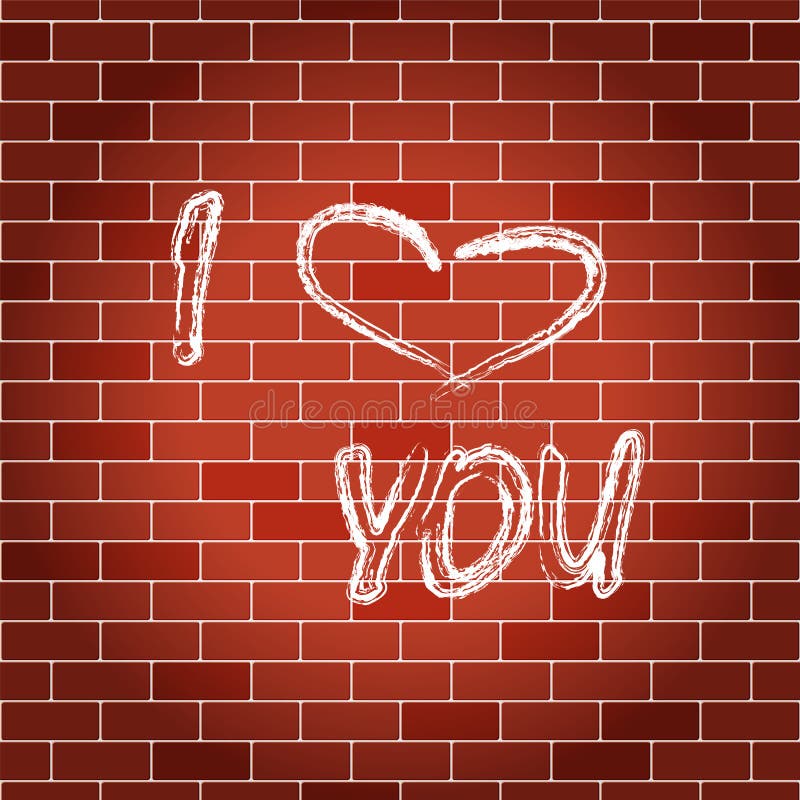 Inscription on the wall stock vector. Illustration of horizontal 45354761