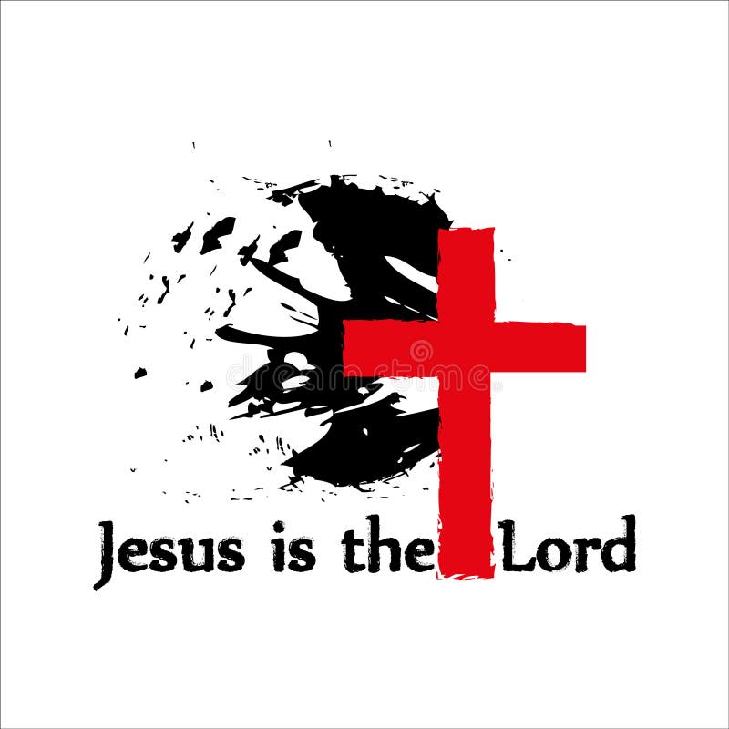 Inscriptions bibliques Christian Art jésus Logo chrétien illustration de vecteur Inscriptions bibliques Christian Art jésus Logo chrétien illustration de vecteur