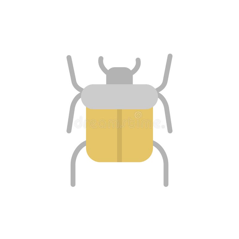 Insektentierikone. einfache Farbvektorelemente von Wildnisikonen für ux ui und Websites oder mobile Anwendung auf weißem Hintergrund