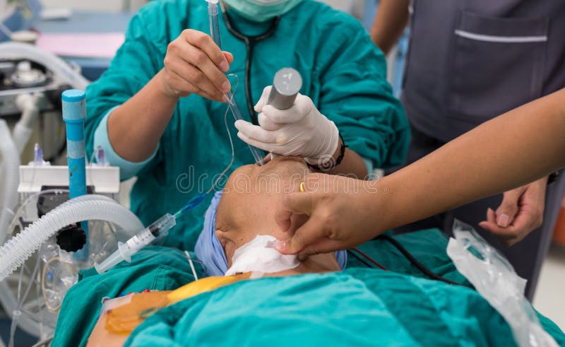 Insert endotracheal tube