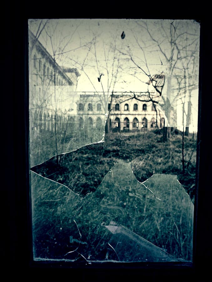 Inside abandoned house royalty free stock photography