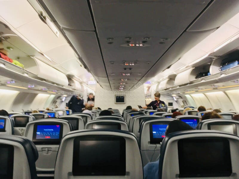 Inside Airbus A330 300 Editorial Photography Image Of