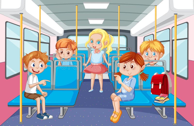 Inside Bus Cartoon Stock Illustrations – 464 Inside Bus Cartoon Stock  Illustrations, Vectors & Clipart - Dreamstime