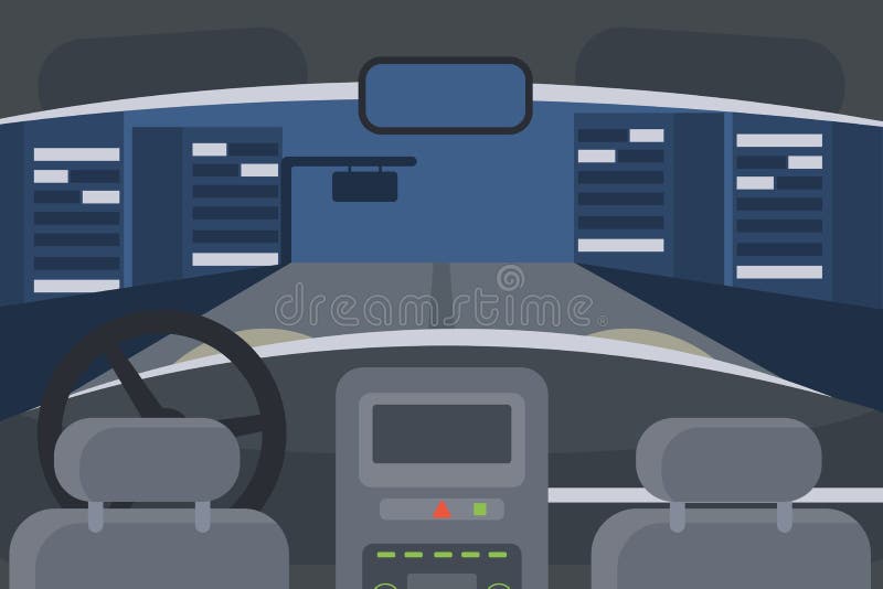 Inside the car. stock vector. Illustration of interior - 107322126 Inside the car. stock vector. Illustration of interior - 107322126