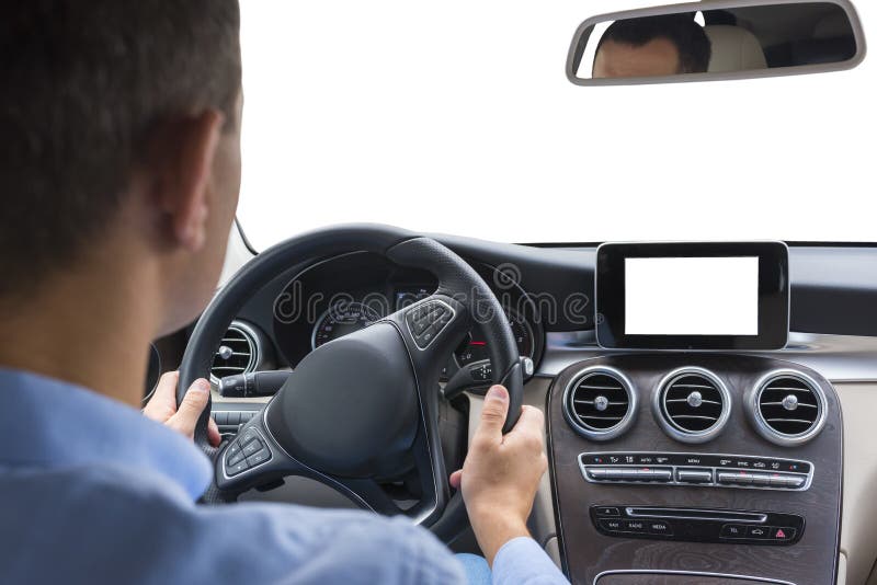 Driving At Speed Inside Car View Stock Image Image of motion, speed
