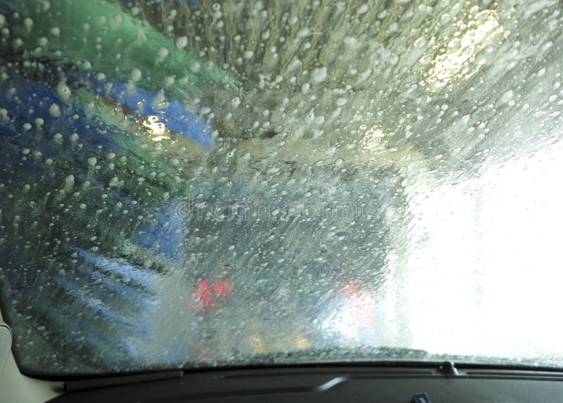 Inside the car wash stock image. Image of auto, carwash 26388405
