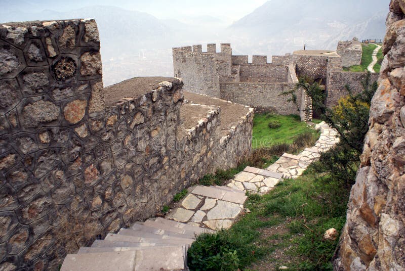 Inside the castle