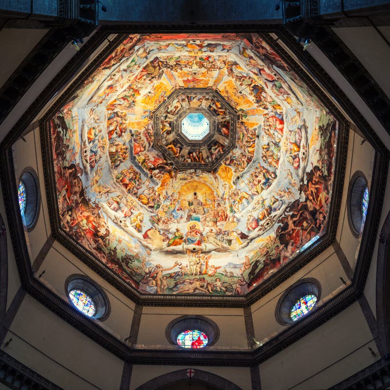 Inside Cathedral Di Santa Maria Del Fiore, Florence Editorial Image ...