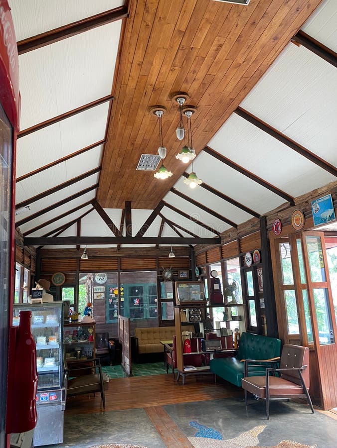 Inside Coffee Shop Water Business Coffee Drinks Cafe. Editorial Stock Image Image of wood