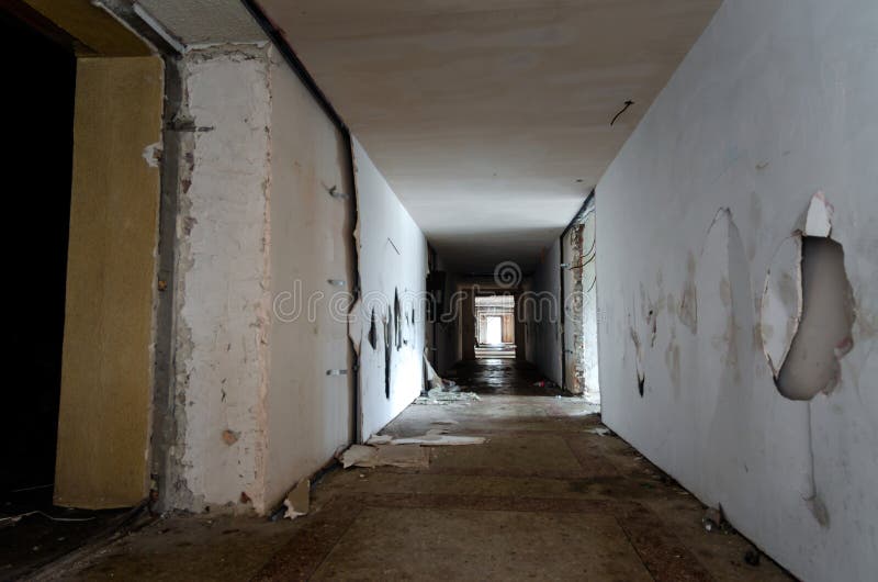 Inside a Destroyed and Burnt House in Ukraine Stock Image Image of
