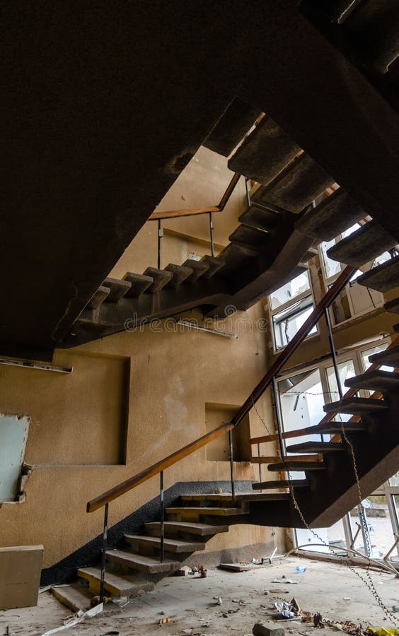 Inside a Destroyed and Burnt House in Ukraine Stock Photo Image of