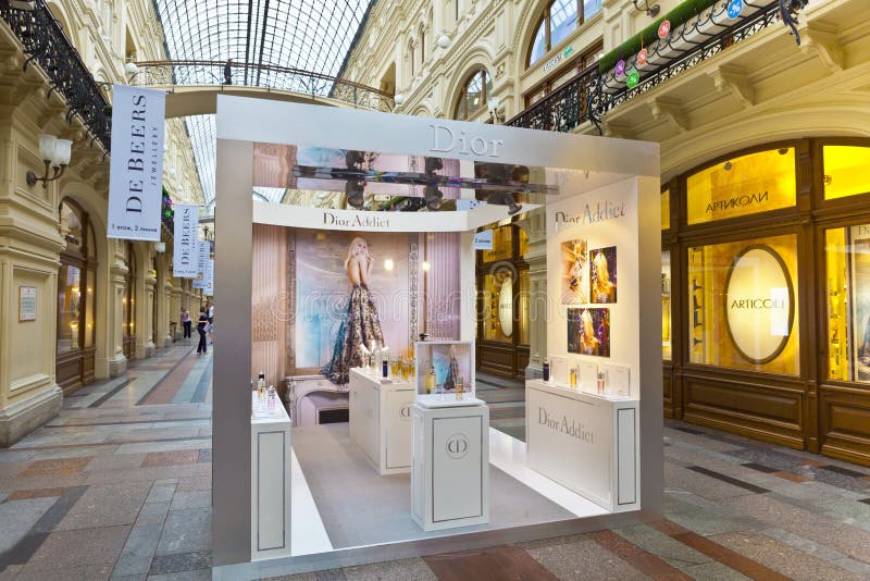 Luxury Louis Vuitton shop inside the famous Gum shopping mall in Moscow  Stock Photo - Alamy