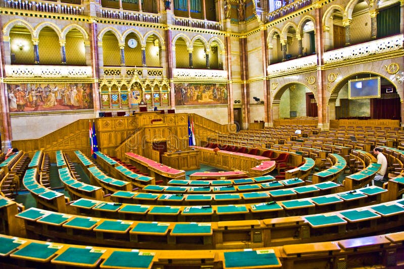 Inside Famous Hungary parliament without caucus