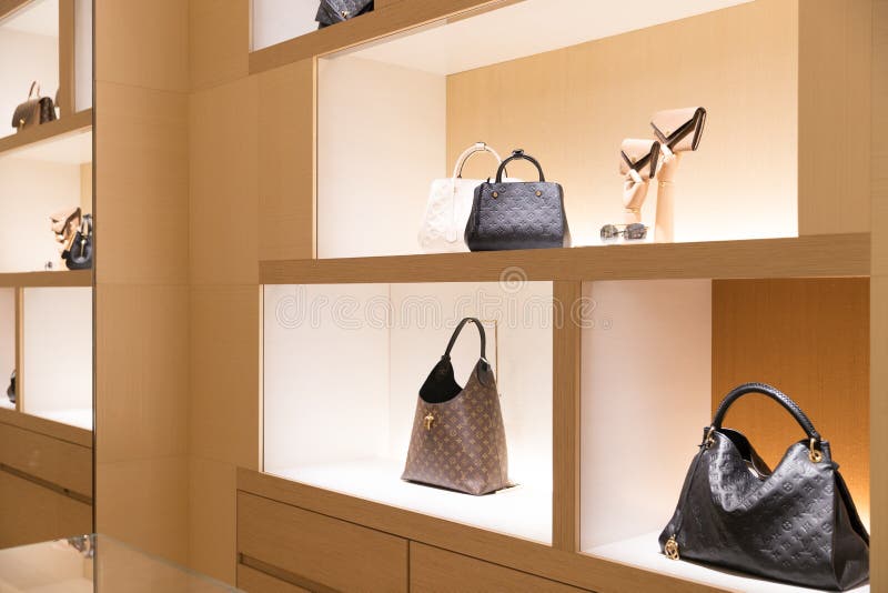 Inside Louis Vuitton Store At King Of Prussia Mall. Editorial Image - Image of center, leather ...