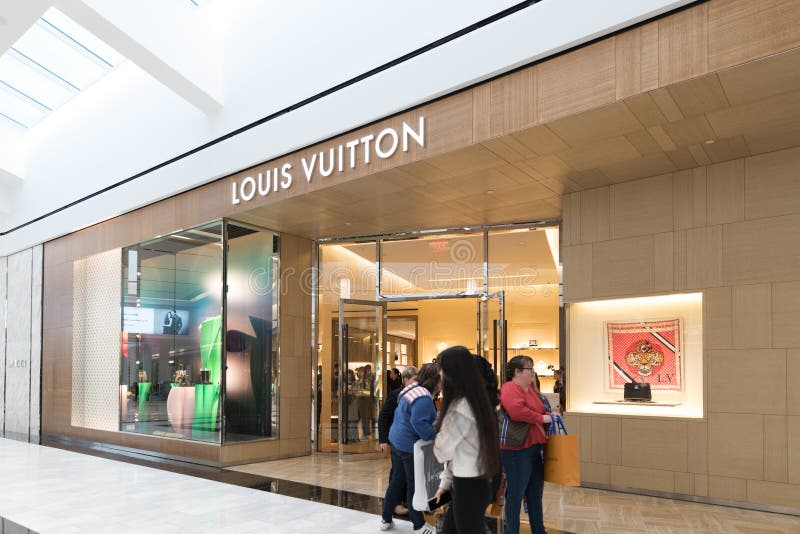 Inside Louis Vuitton Store At King Of Prussia Mall. Editorial Image - Image of center, louis ...