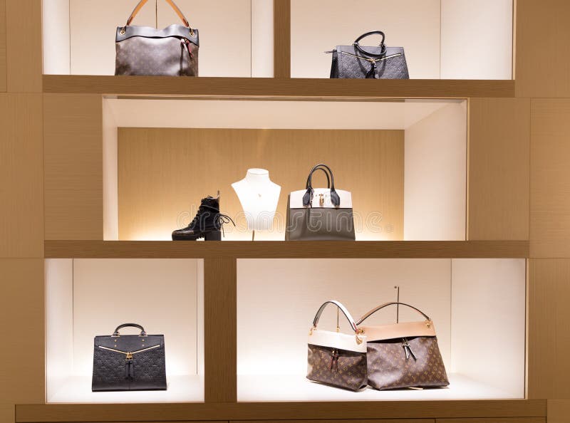 Inside Louis Vuitton Store At King Of Prussia Mall. Editorial Image - Image of center, leather ...