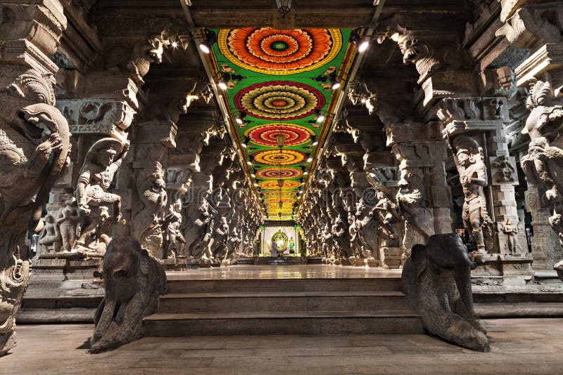 India - Tamil Nadu - Madurai - Meenakshi Temple - Hanuman …