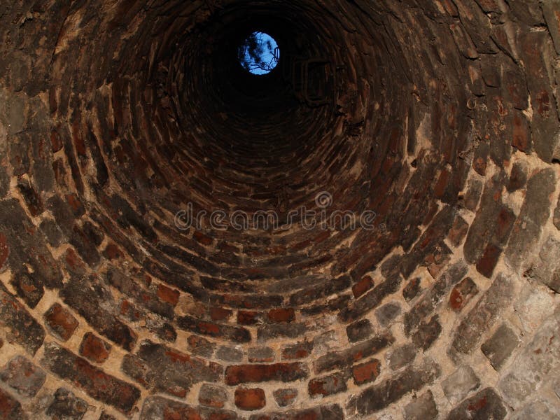 Inside old chimney stock photo. Image of composition, brick 5334138