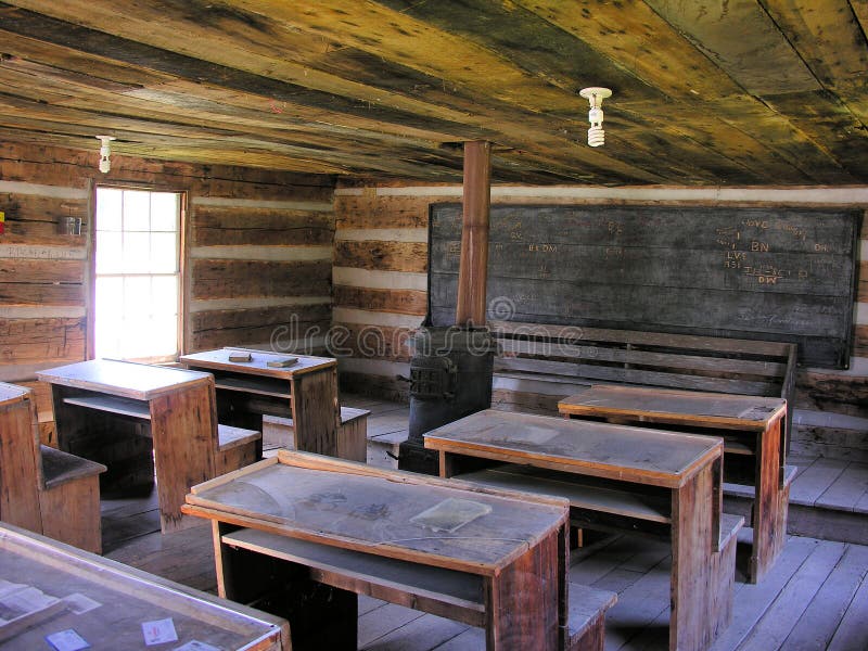 Inside Old School House Stock Image Image Of Tiny Desk 65257149