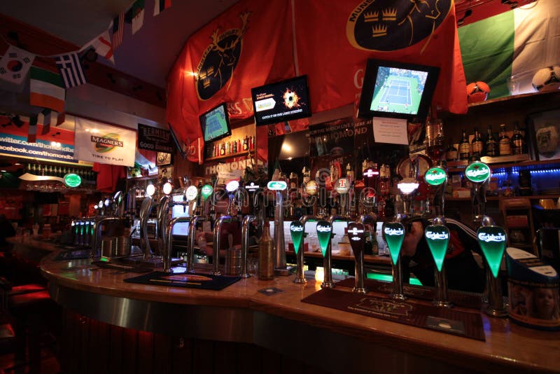 Inside the Oliver Plunkett Pub in Cork Editorial Photography Image of