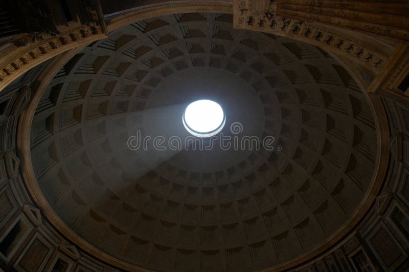 Inside the Pantheon in Rome