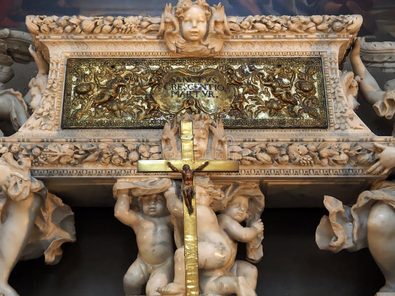 Inside Santa Maria della Salute, cathedral of Venice with sculptures and details royalty free stock photos Inside Santa Maria della Salute, cathedral of Venice with sculptures and details royalty free stock photos