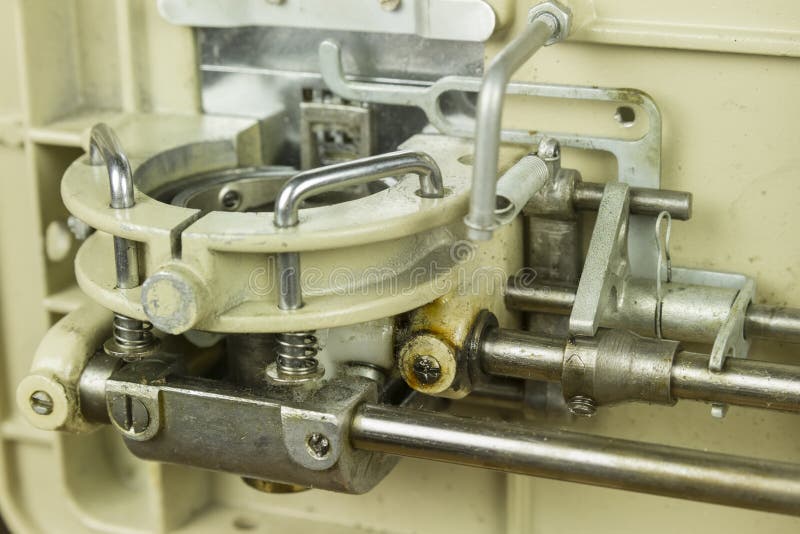 Inside sewing machine stock image. Image of manufacturing 47126317