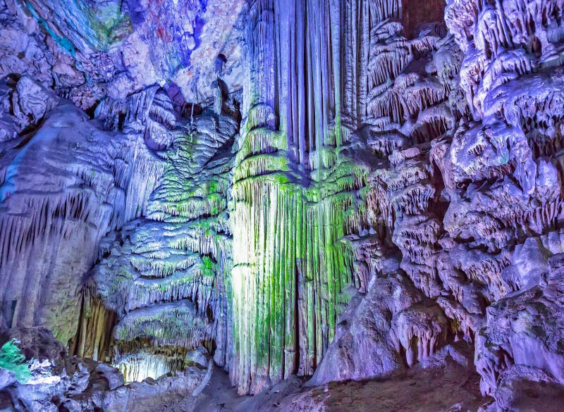 Inside St Michael`s Cave